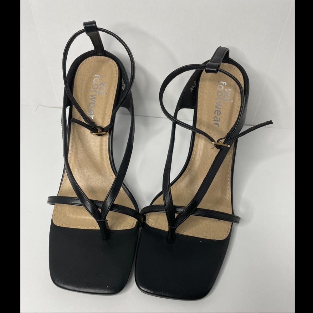 Koi Footwear Black Heels